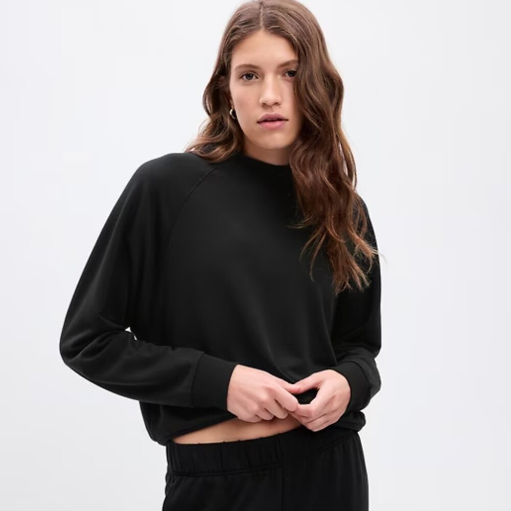 Gap Cloudlight Mockneck Sweatshirt